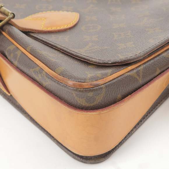 LOUIS VUITTON Monogram Cartouchiere 26 Crossbody Bag M51252 - Picture 12 of 16